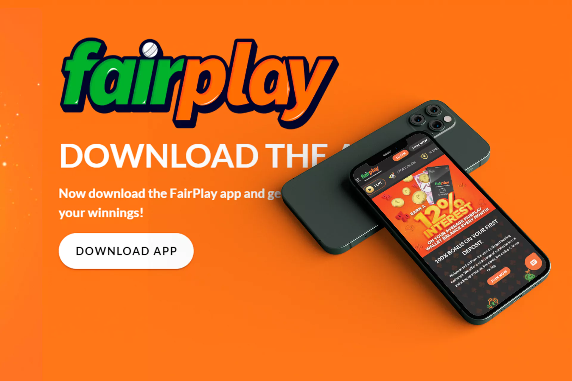 You can install the app on your iPhone and start betting at Fairplay in.