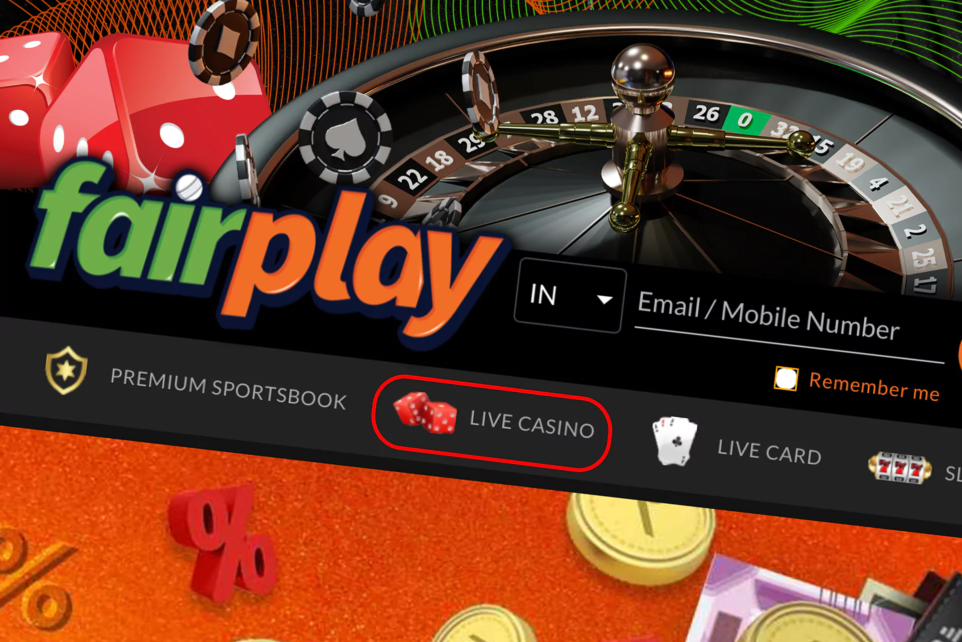 There are a lot of casino games with live dealers.