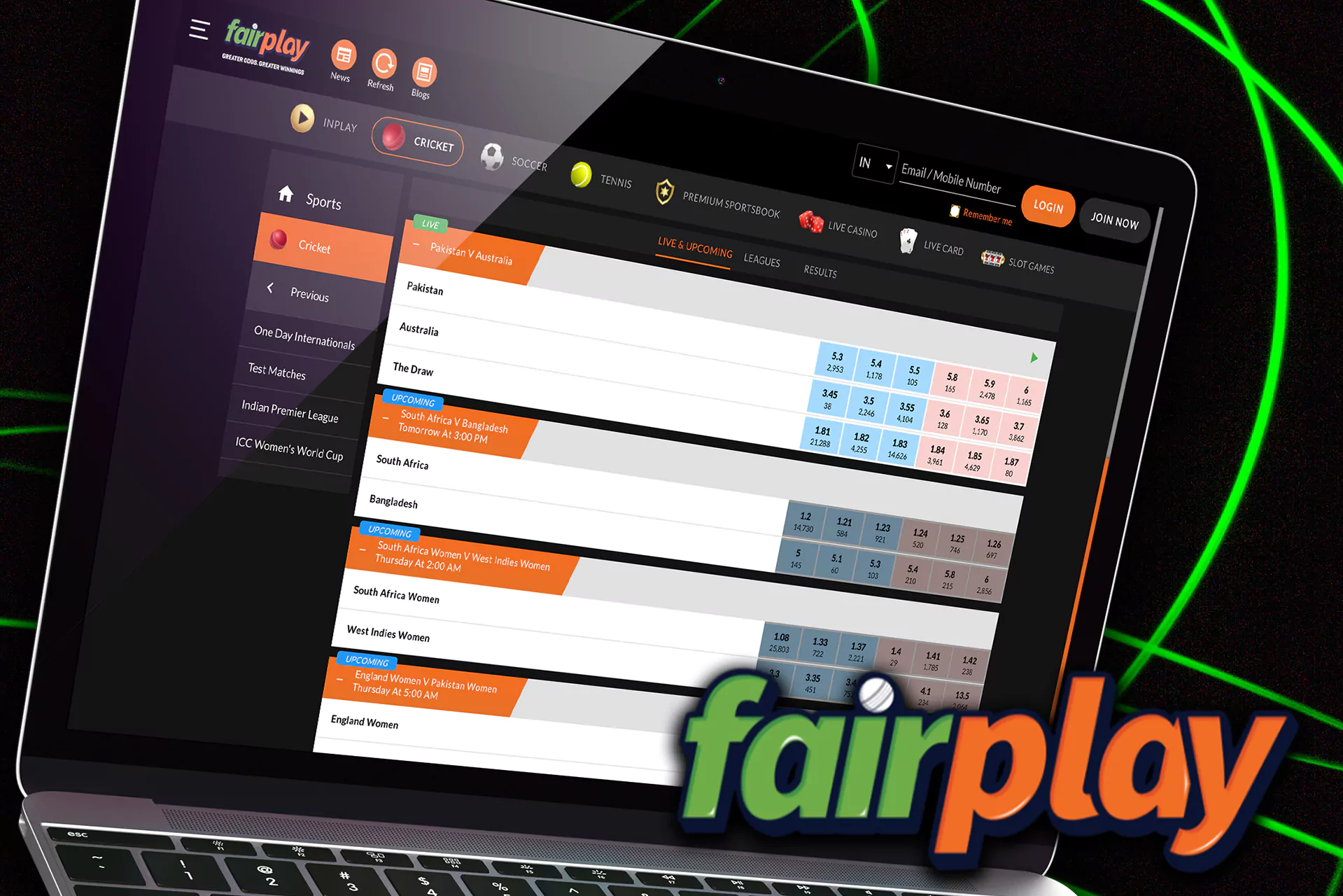 Here is a short guide about how to start betting at Fairplay.