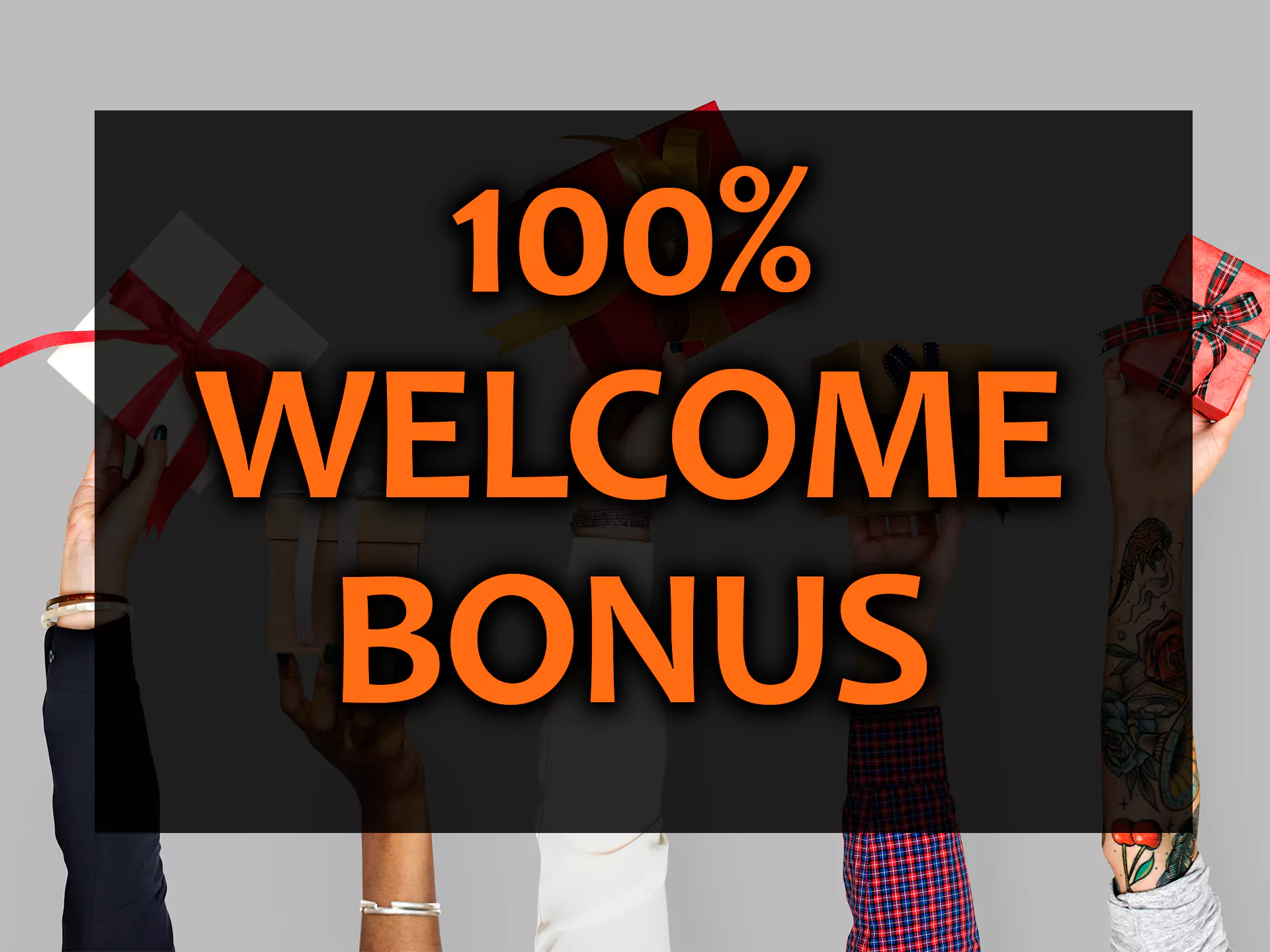 You can get a 100% welcome bonus right after the first deposit.