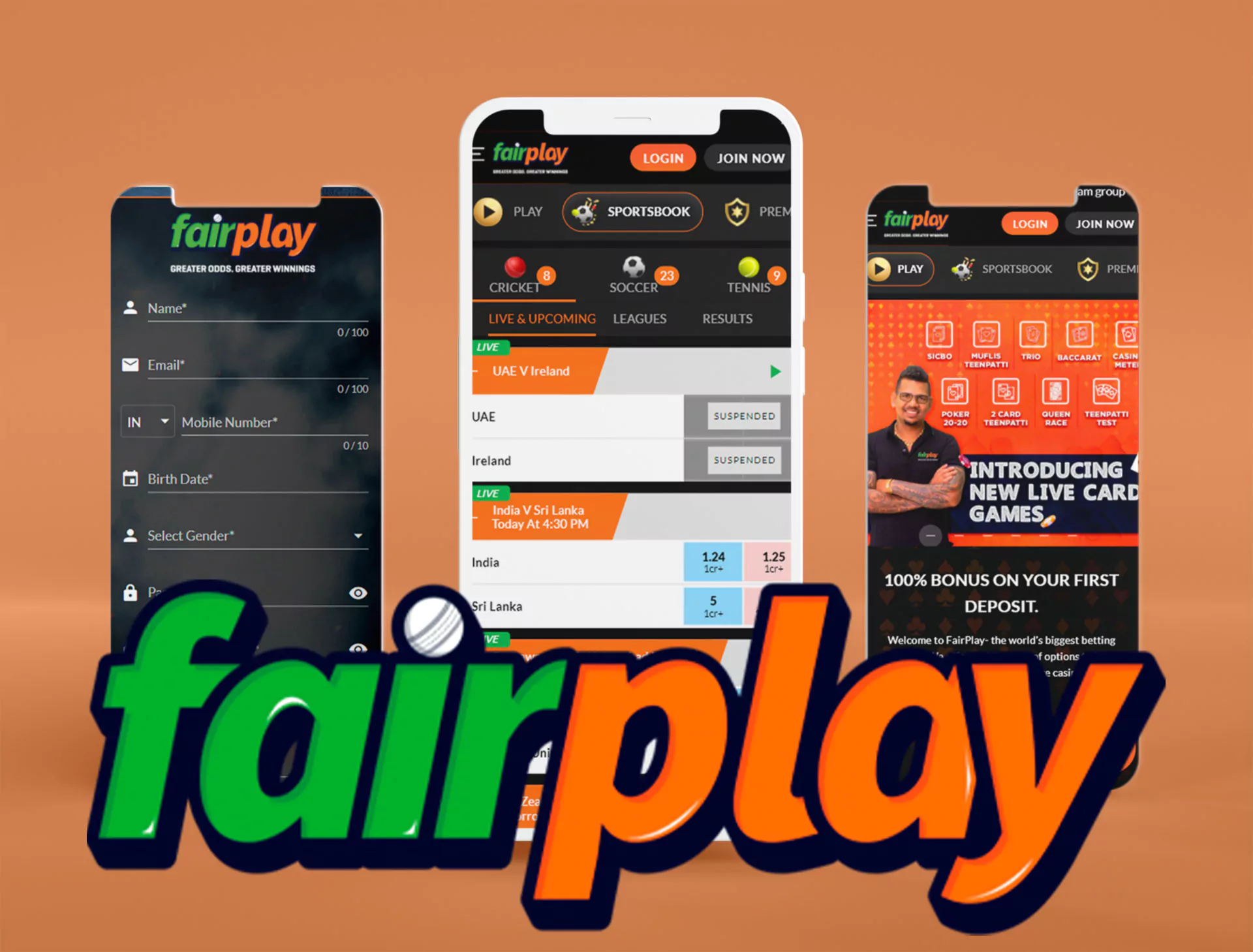 Follow these recommendations for comfortable use of the Fairplay's app.