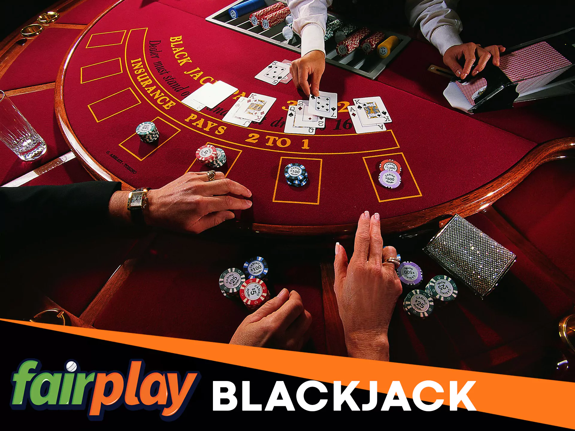 Play blackjack at Fairplay.