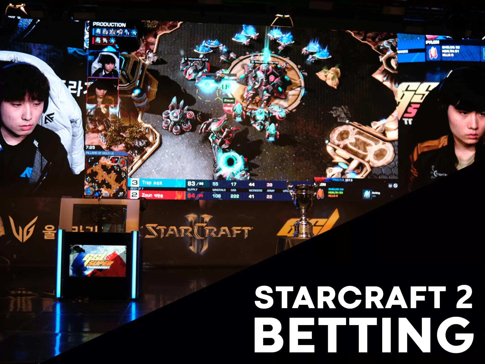 Starcraft 2 betting at Fairplay.
