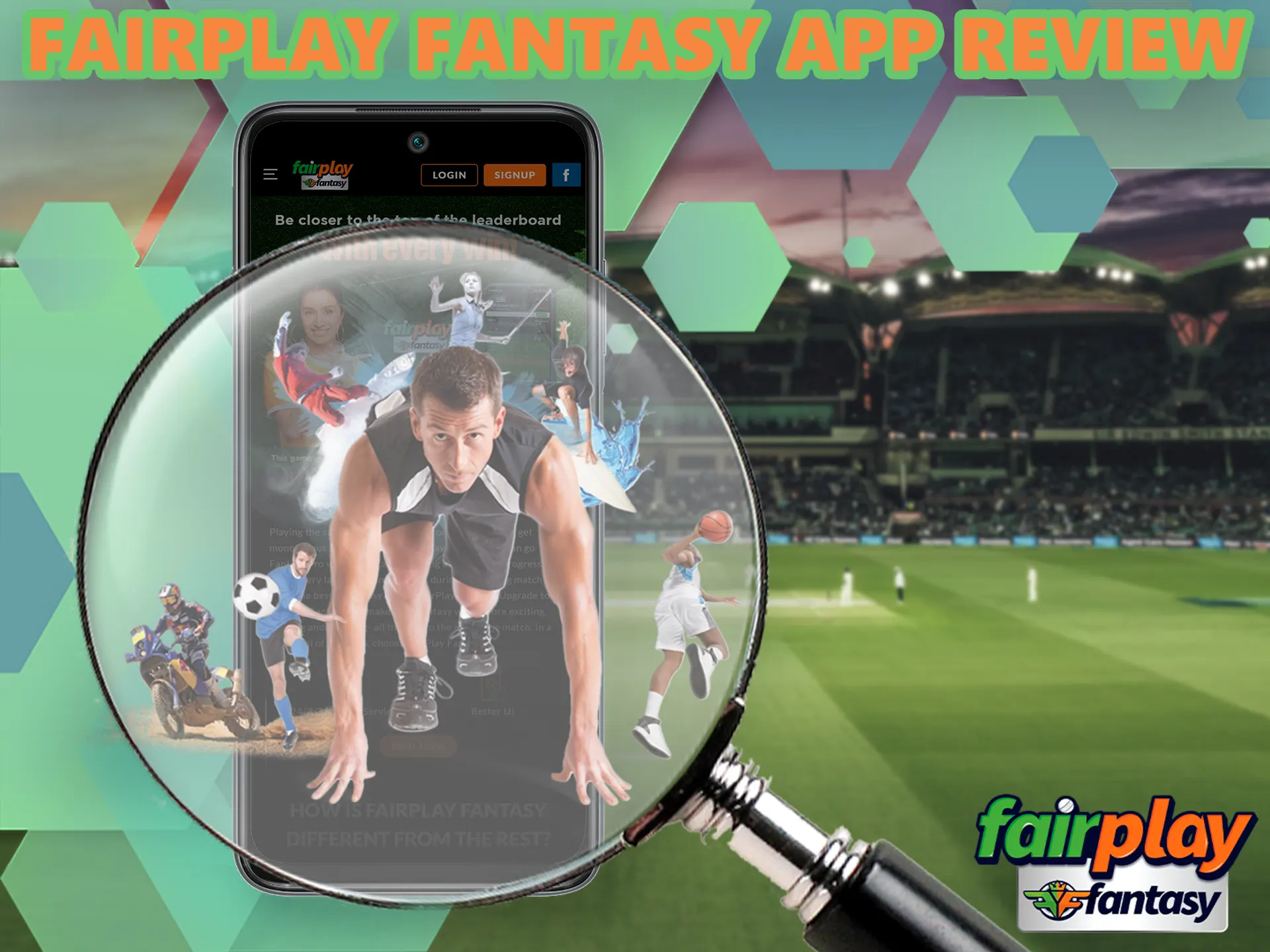 The Fairplay Fantasy app helps players embrace the culture of fantasy sports, create their own teams and have fun.