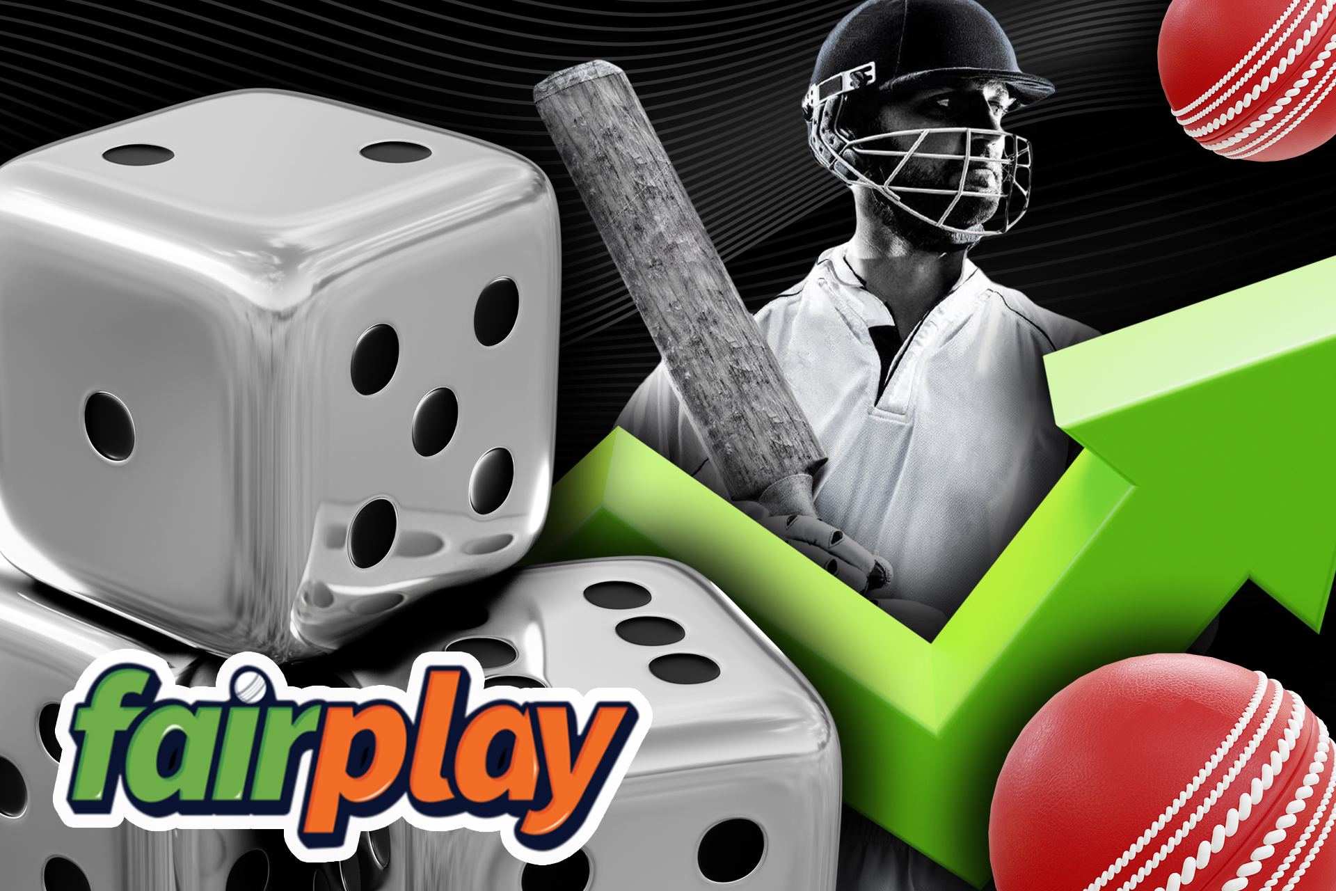 You can bet on various cricket markets on Fairplay.