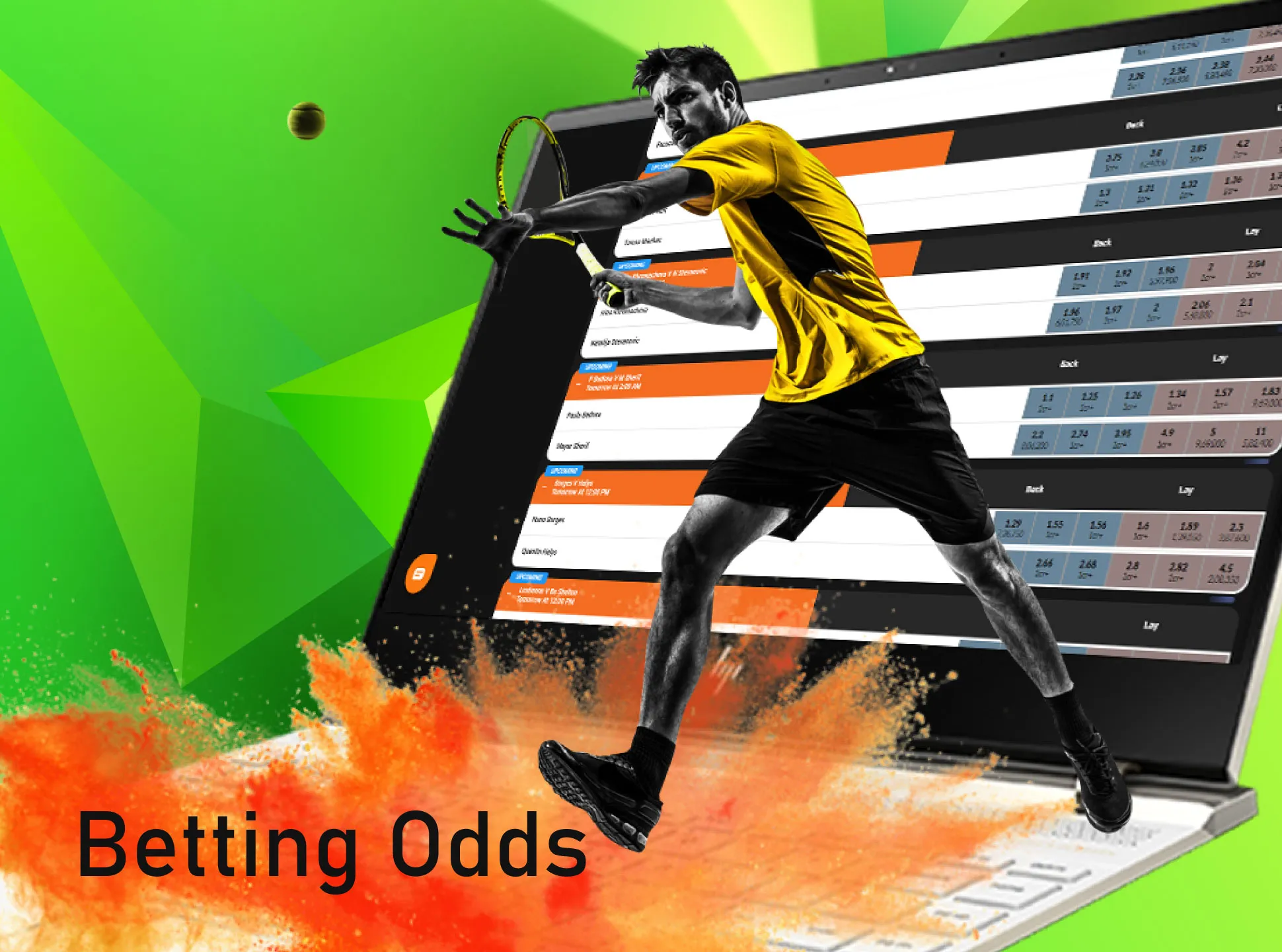 Fairplay gives pretty high betting odds on the tennis events.