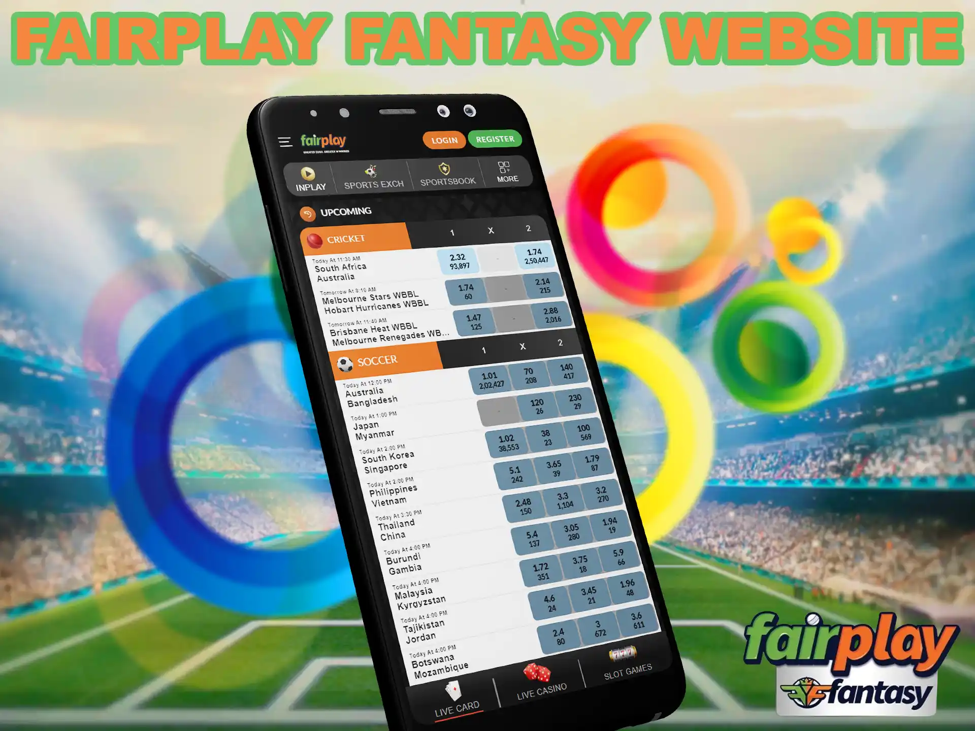 The mobile version of the Fairplay Fantasy site offers players all the same features and benefits as on the desktop site.