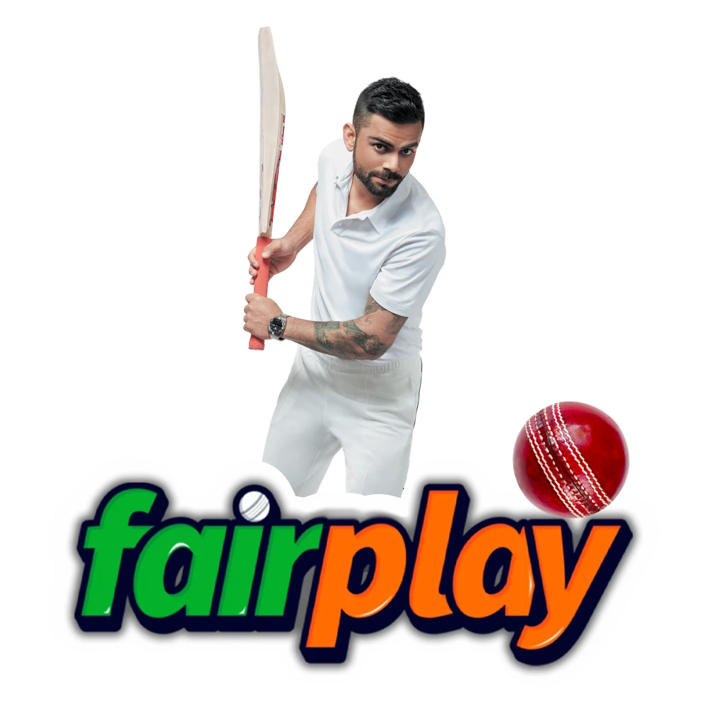 Cricket betting is the most popular betting option on Fairplay.